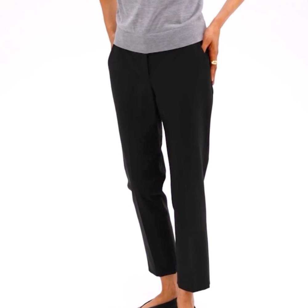 Theory Treeca Pant in Good Wool Black Size 2